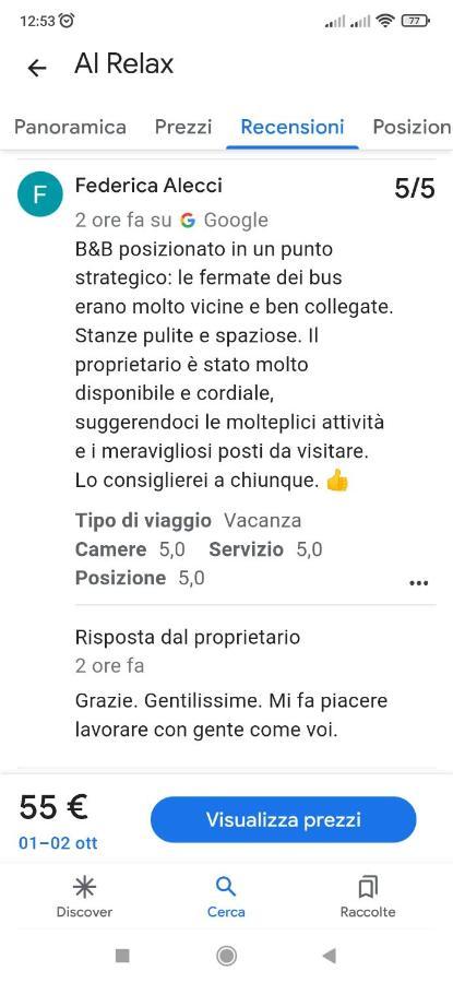 Al Relax Bed and Breakfast Cagliari Buitenkant foto